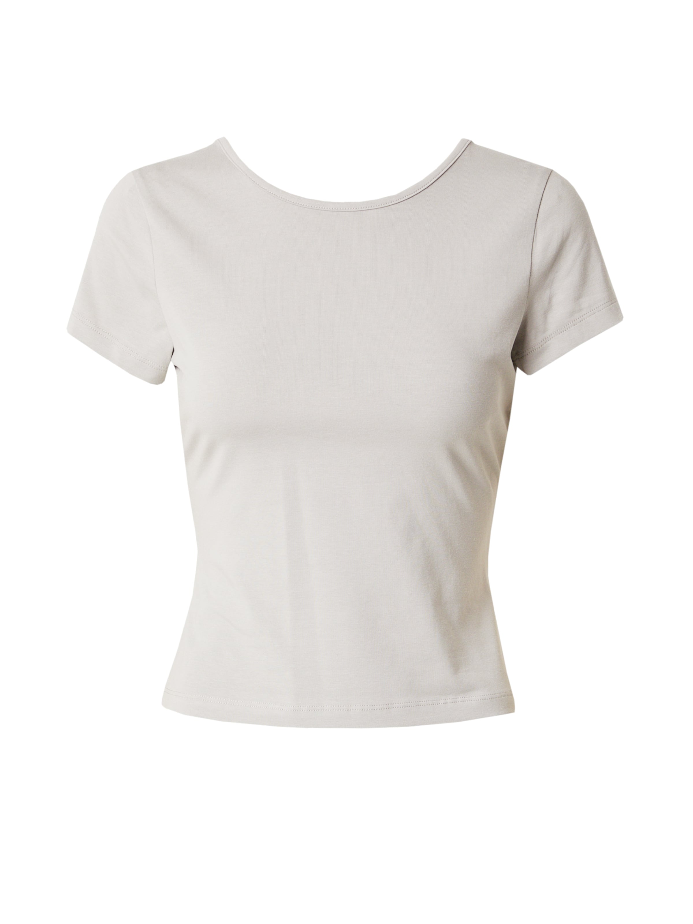 T-shirt Noisy may en gris : devant