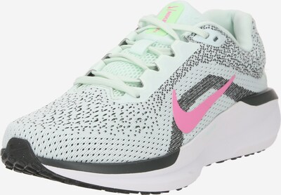 NIKE Springsko 'AIR WINFLO 11' i grön / rosa / svart / vit, Produktvy