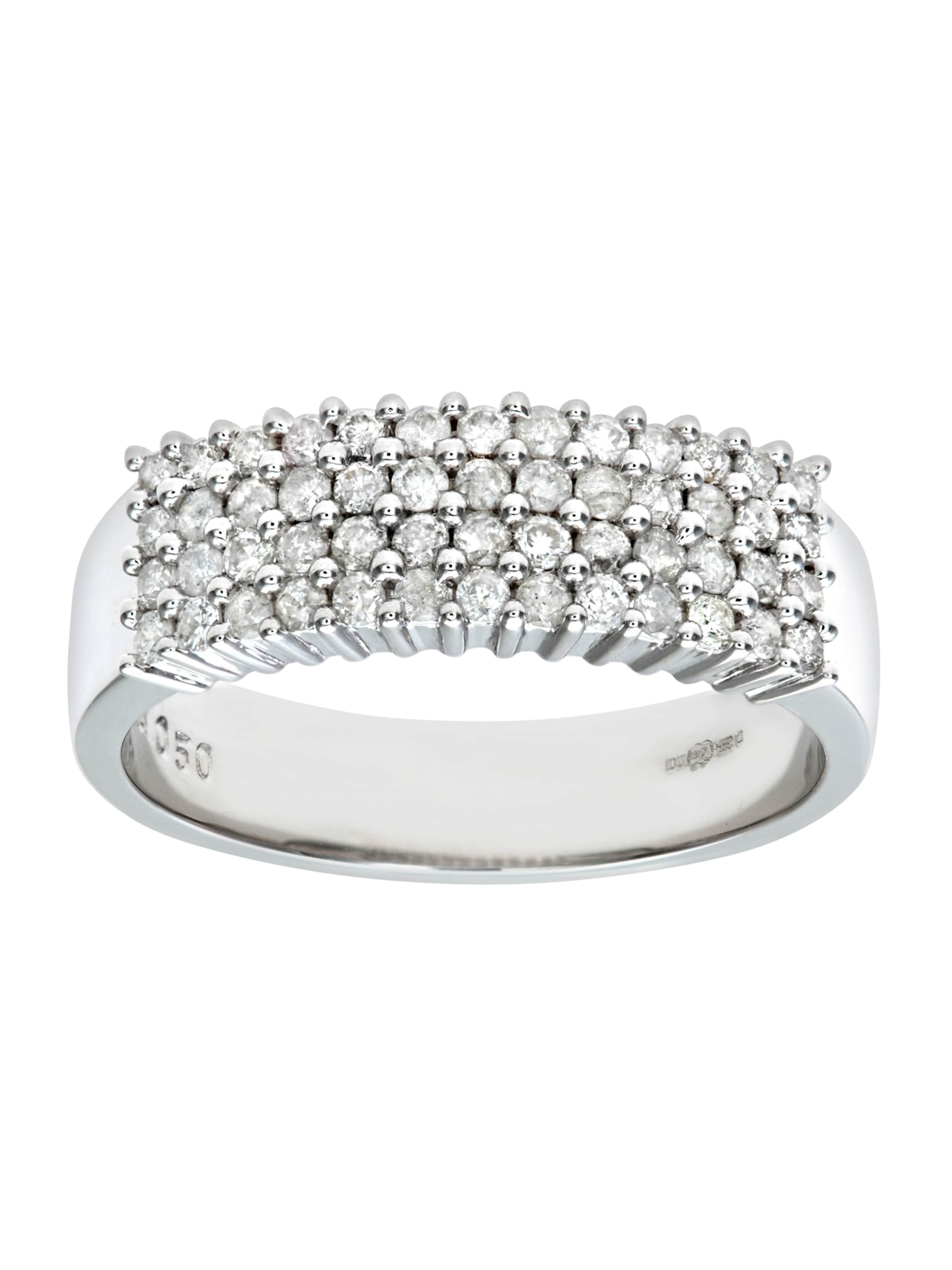 DIAMANT LETERNEL Ring‌‌‌‌‌ in Silber: Vorderseite