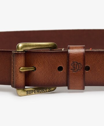 Ceinture Superdry & Co en marron