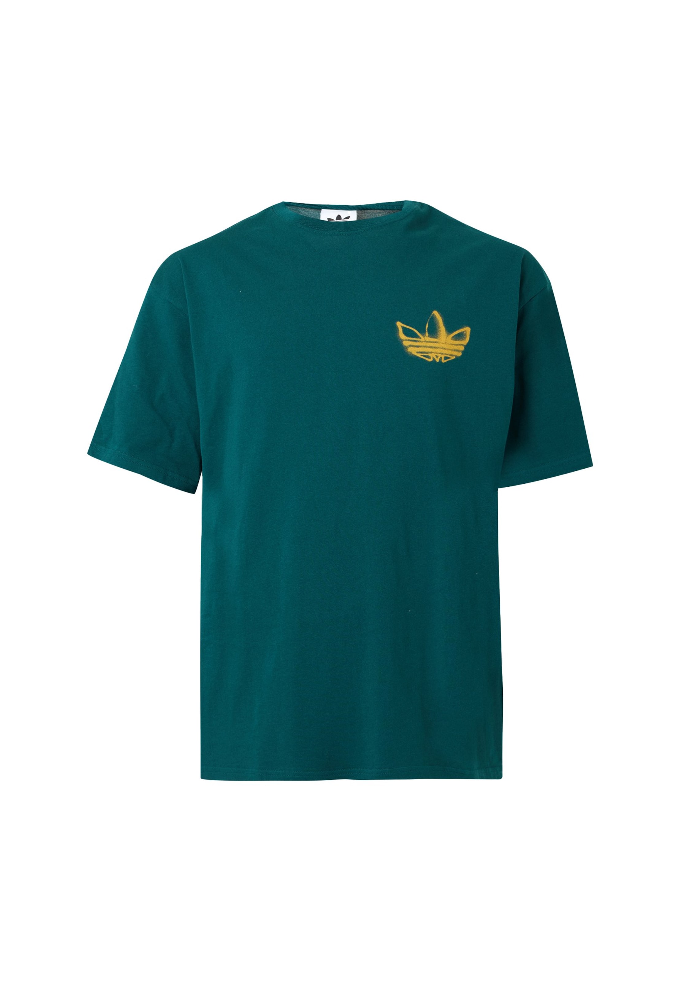 ADIDAS ORIGINALS Shirt 'POWDER TONGUE' in Green: front