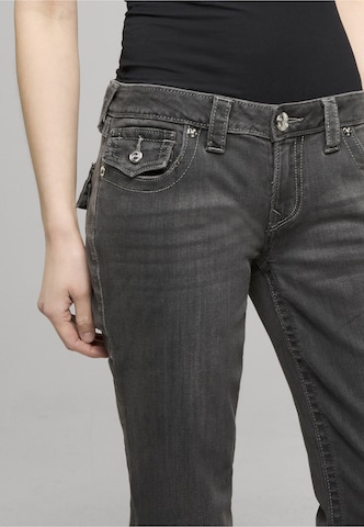 évasé Jean 'Joey' True Religion en gris