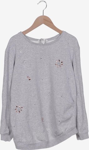 H&M Sweatshirt & Zip-Up Hoodie in M in Grey: front