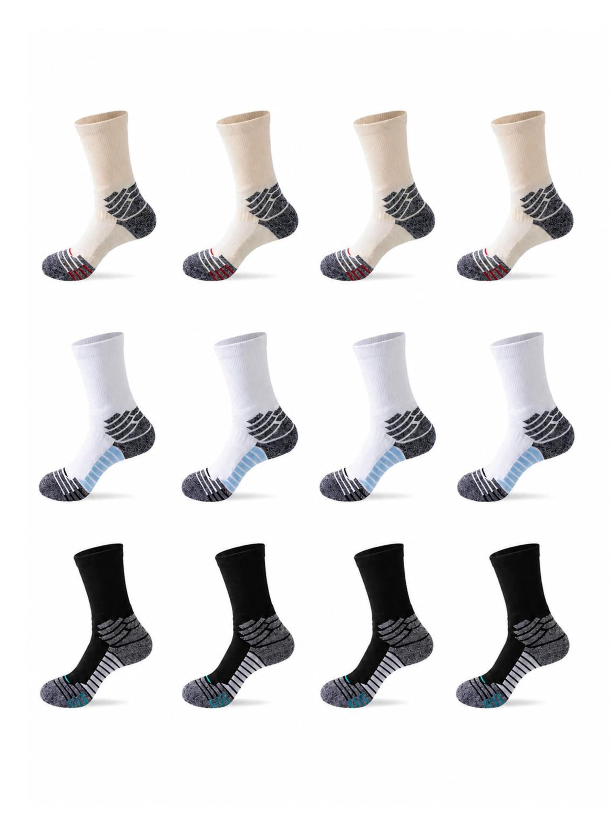 Chaussettes de sport 'Outdoor socks' Emilie collection en multicouleur