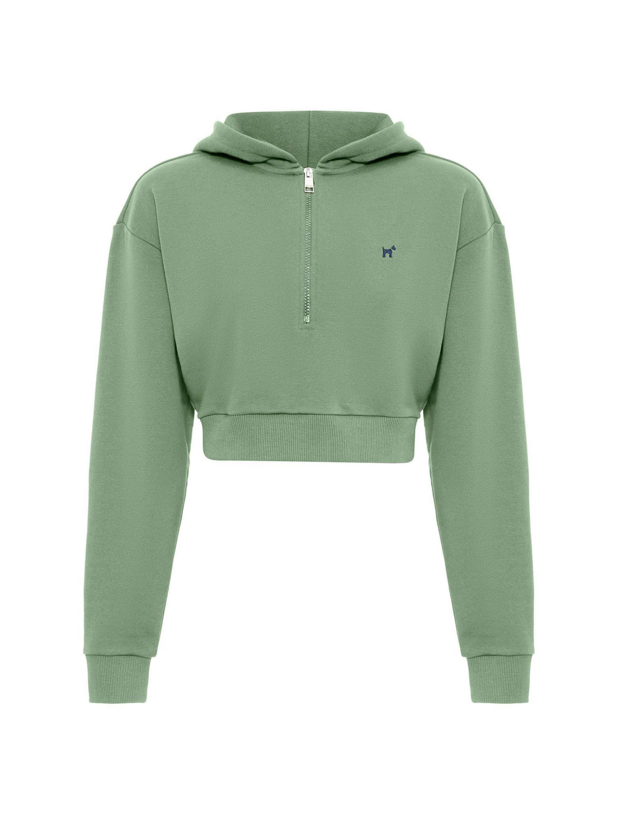 Williot Μπλούζα φούτερ σε πράσινο: μπροστά