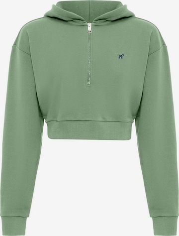 Williot Sweatshirt in Green: front