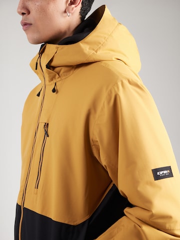 ICEPEAK Αθλητικό μπουφάν 'Chester' σε κίτρινο
