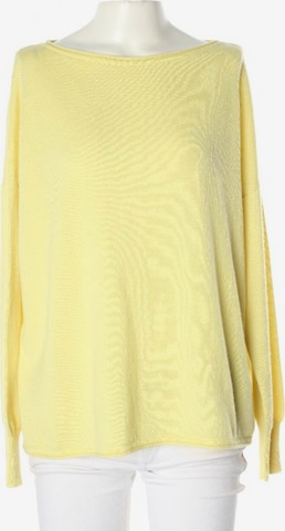 Incentive! Cashmere Pullover / Strickjacke S in Gelb: Vorderseite