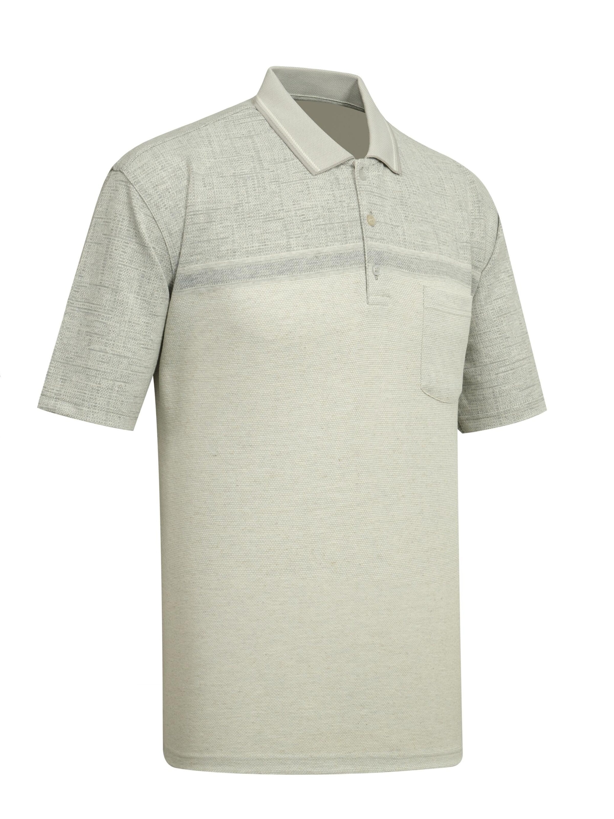 Cizgi Triko Shirt in Grey