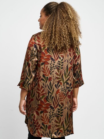 Pont Neuf Blouse 'Brielle' in Brown