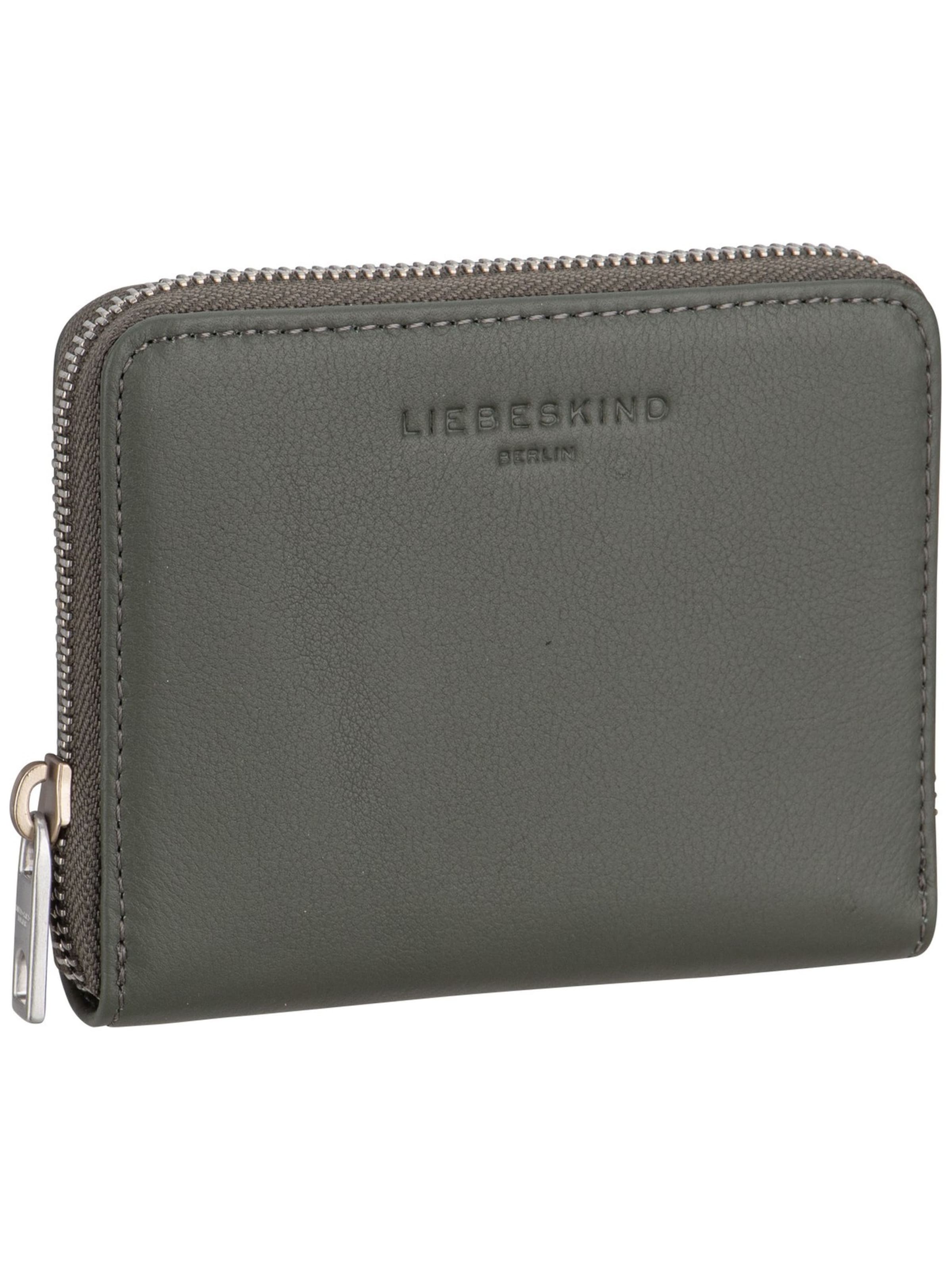 Portamonete 'Conny' di Liebeskind Berlin in verde: frontale