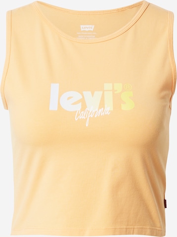 LEVI'S ® Τοπ 'Graphic Stellar Crop Tnk Cali Gradient F' σε πορτοκαλί: μπροστά