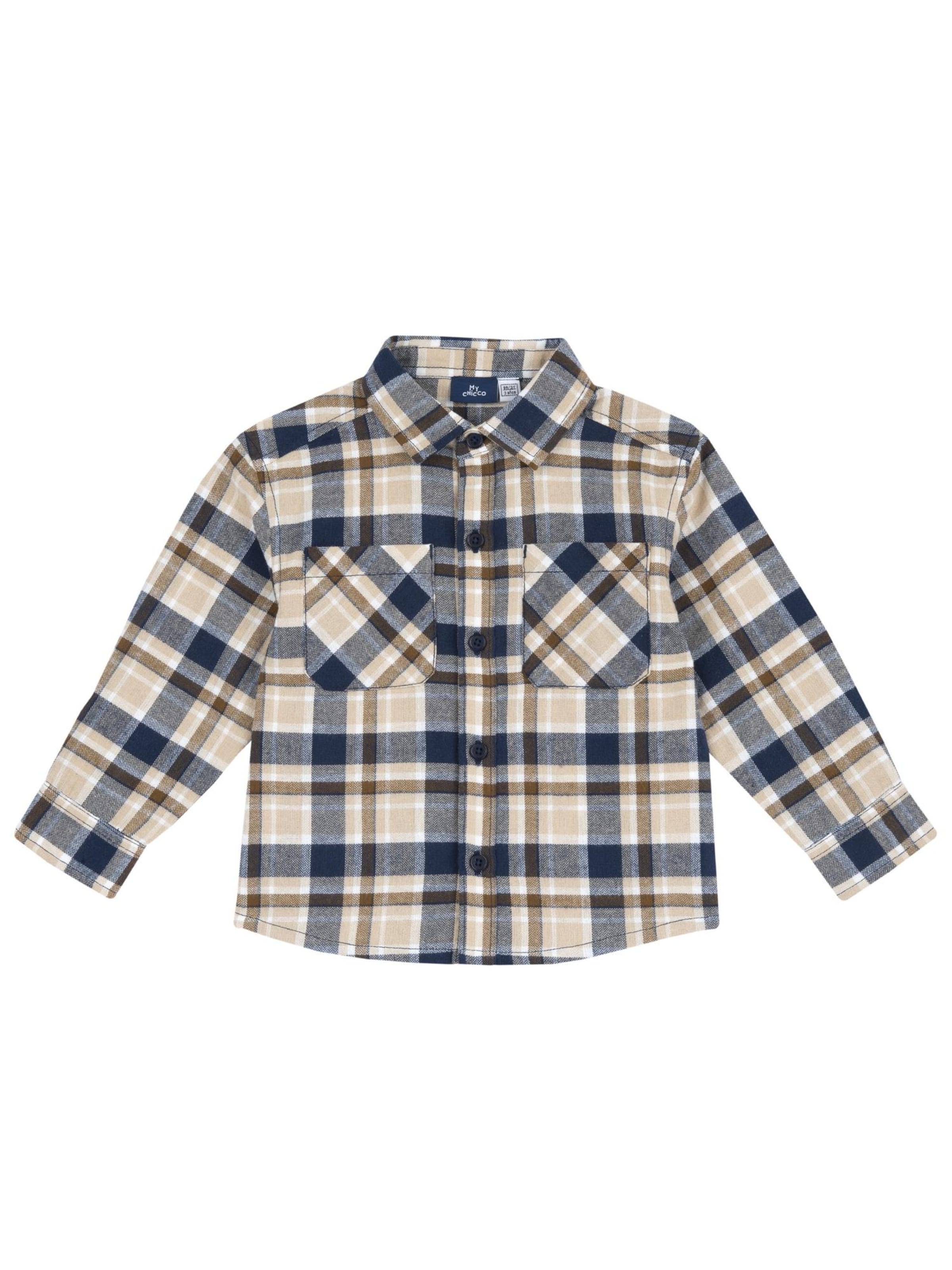 Regular fit Camicia di Chicco in beige: frontale