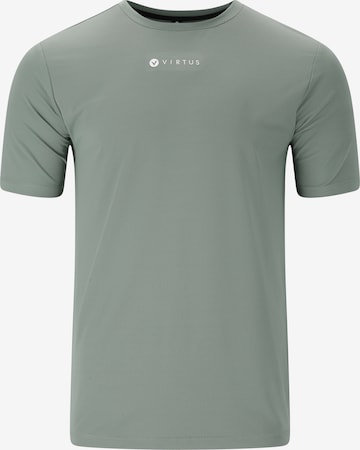 Virtus Performance Shirt 'Roger' in Green: front
