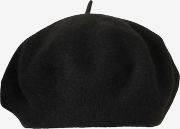 SAMAYA Mütze 'Basnos', weich und warm, Passform für 56/57 in Schwarz: Vorderseite