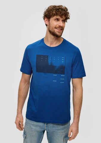 s.Oliver T-Shirt in Blau: Vorderseite