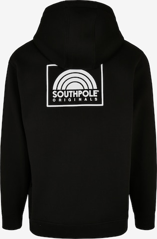 SOUTHPOLE Sweatshirt in Zwart