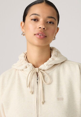 LEVI'S ® Zip-Up Hoodie 'Everyday' in Beige