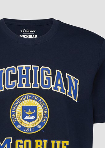 T-Shirt s.Oliver en bleu