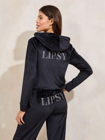 Lipsy Sweat jacket in Black: front