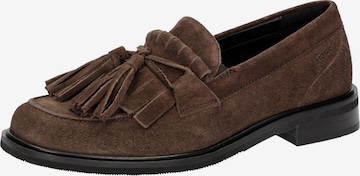 Chaussure basse ' Nishima-703 ' SIOUX en marron : devant