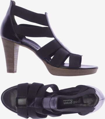 Paul Green Sandals & High-Heeled Sandals in 43 in Black: front