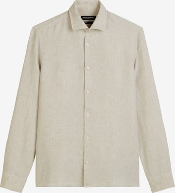 Marc O'Polo Regular fit Button Up Shirt in Beige: front