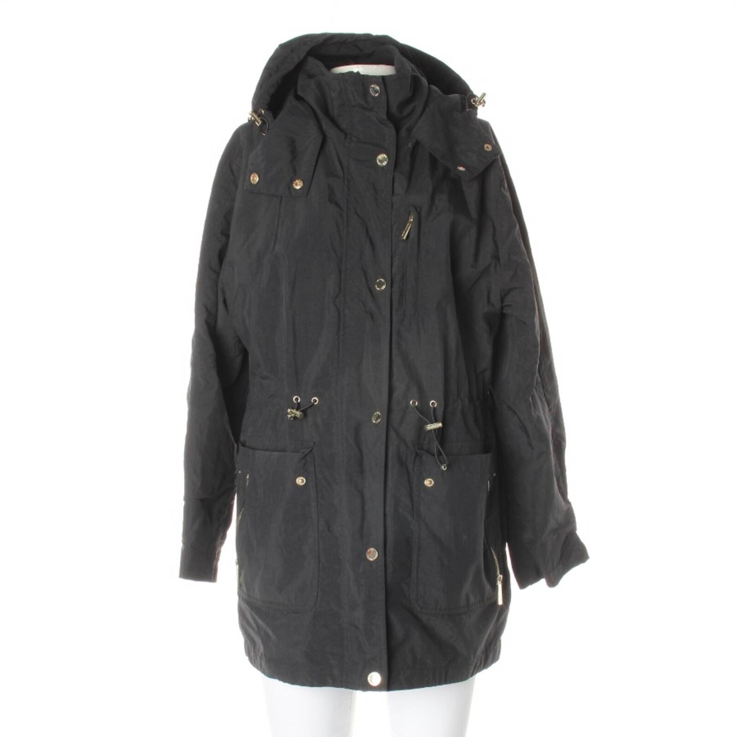 Michael Kors Übergangsjacke S in Schwarz: Vorderseite
