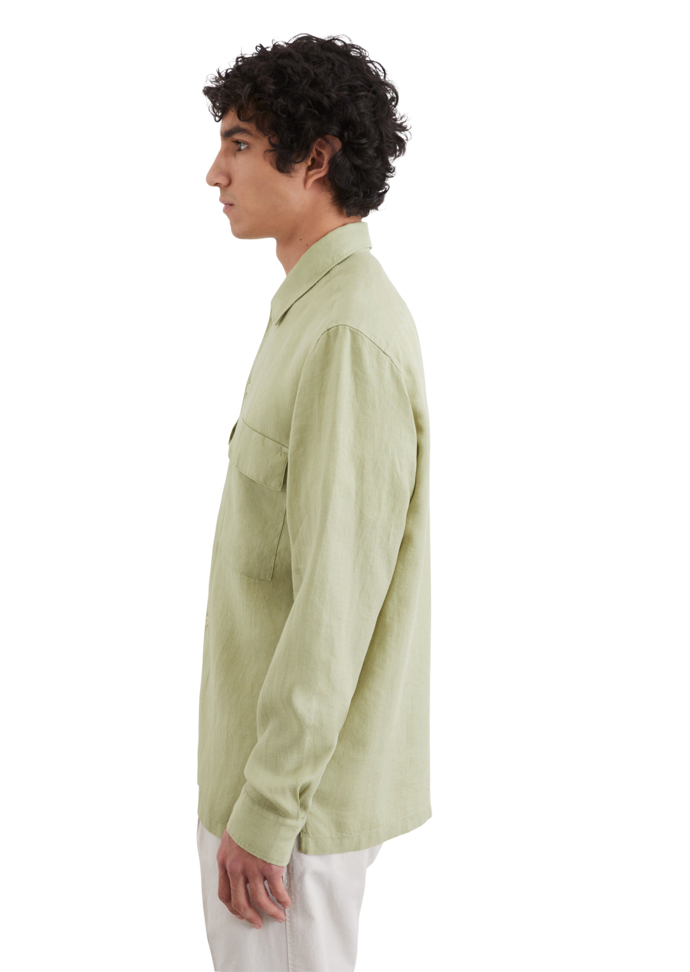 Marc O'Polo Regular fit Button Up Shirt in Green