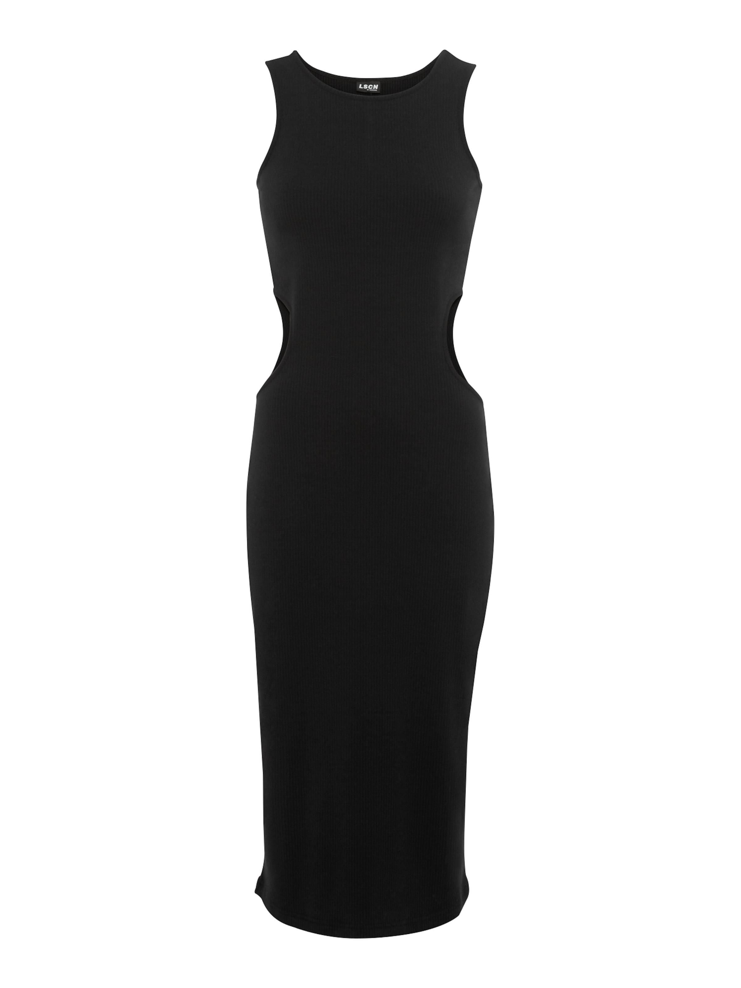 LSCN by LASCANA Kleid in Schwarz: Vorderseite