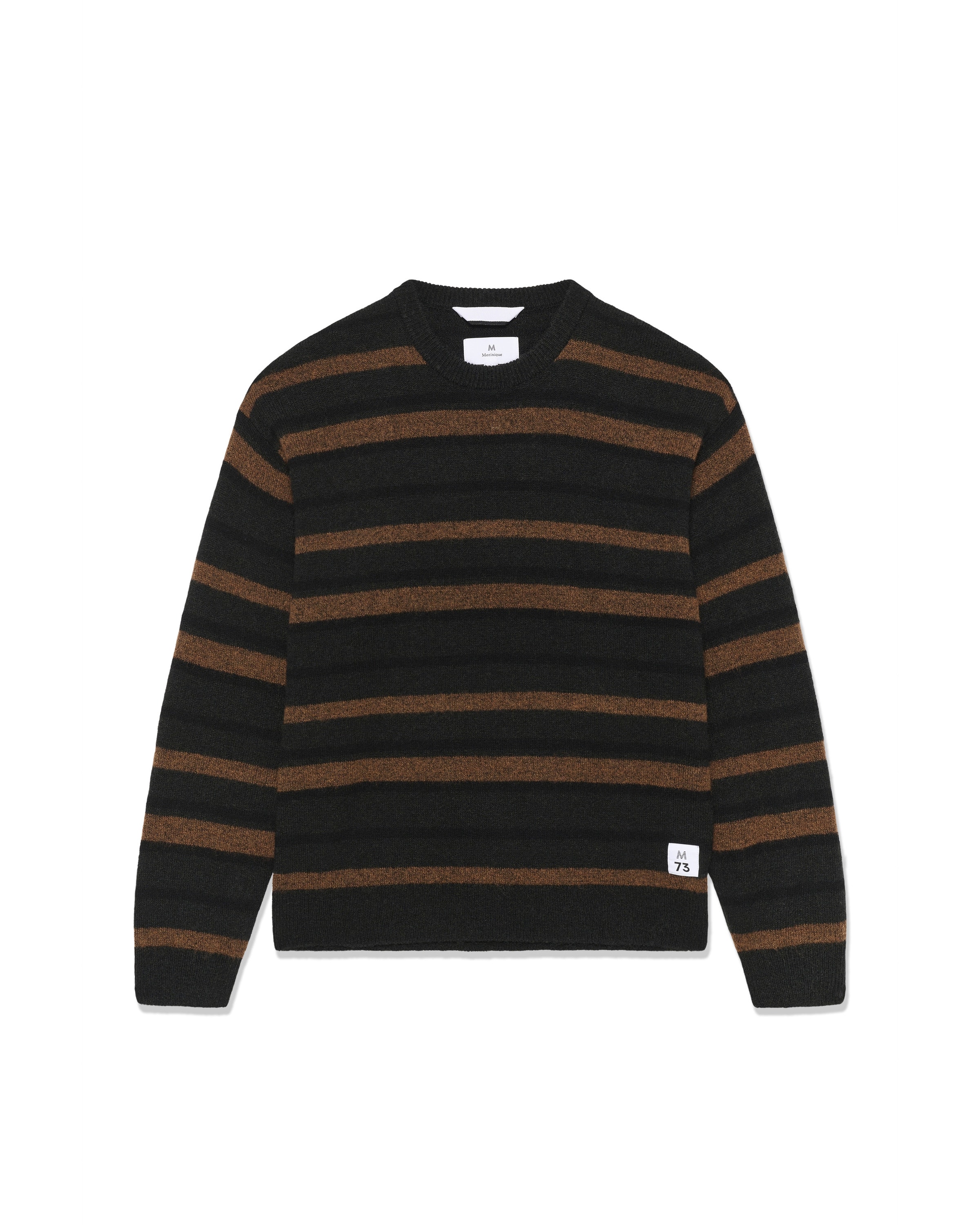 Matinique - Pullover 'MAsweatio 73' em preto: frente