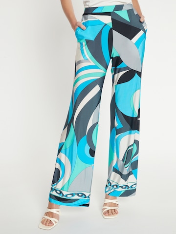 Ana Alcazar Wide leg Pants ' Lotti ' in Mixed colors: front