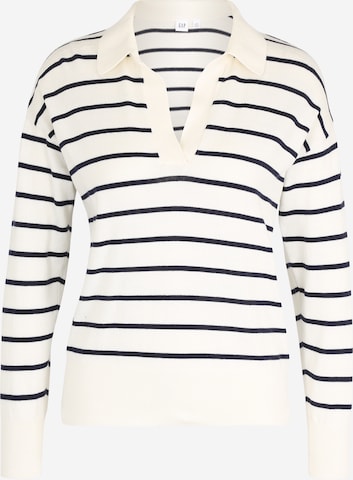 Gap Petite Sweater in White: front