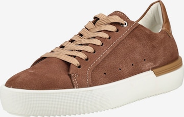 Baskets basses ARA en marron : devant