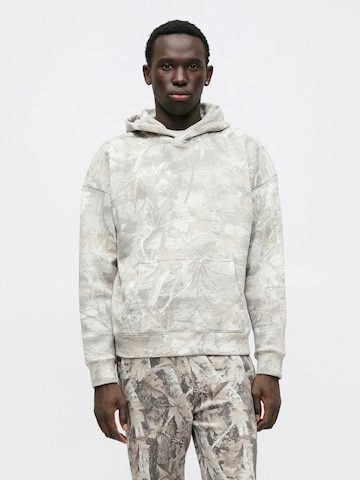 HOLLISTER Mikina - Biela: predná strana