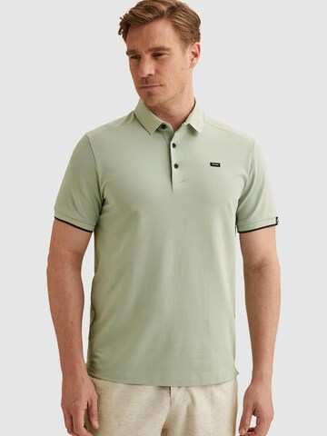 Maglietta 'Polo shirt in piqué blend' di VANGUARD in verde: frontale