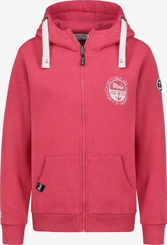 Eight2Nine Sweatjacke in Pink: Vorderseite