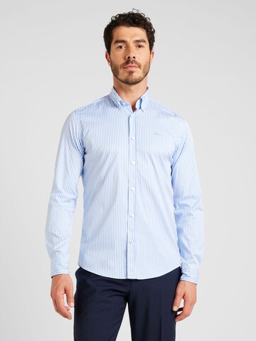 BOSS Slim Fit Skjorte 'ROAN' i blå: forside