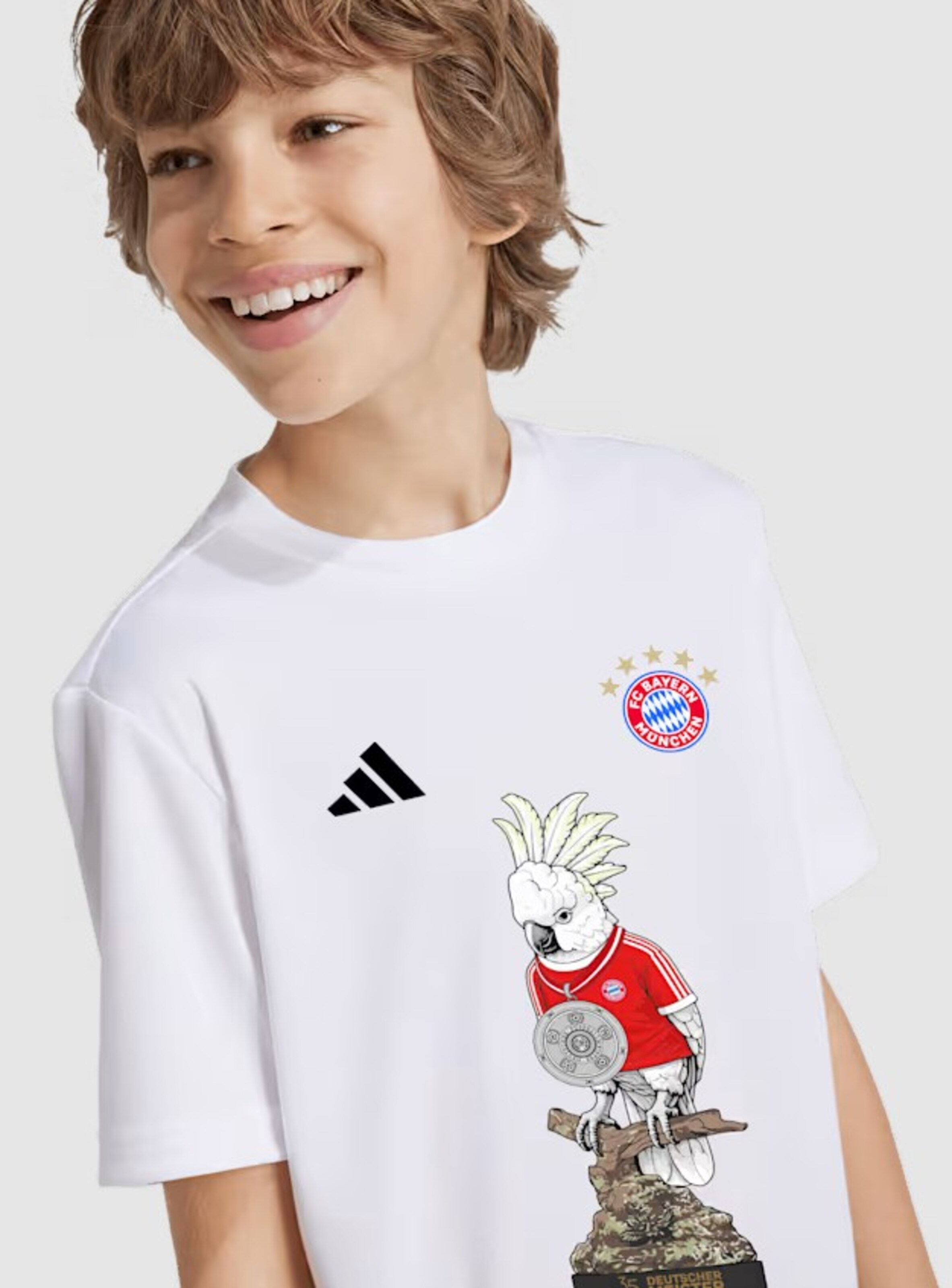 ADIDAS PERFORMANCE Shirt in White