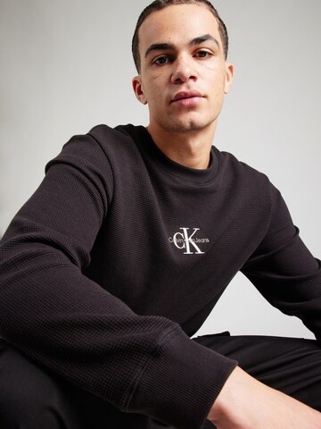 Calvin Klein Jeans Sweatshirt in Zwart