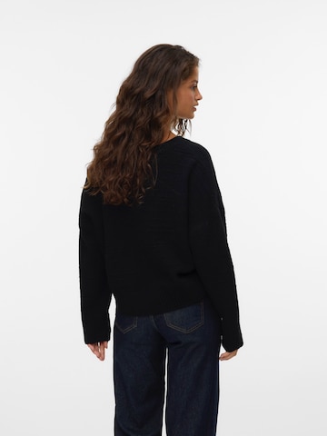 VERO MODA Pulóver 'VMBOOM' - fekete