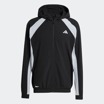 ADIDAS PERFORMANCE Sportsweatjacke in Schwarz