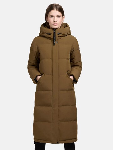 khujo Winter coat 'Riad-YM' in Brown: front