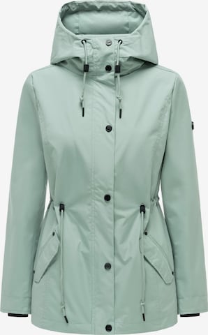 Parka mi-saison 'Bonbonparty 16' MARIKOO en vert : devant