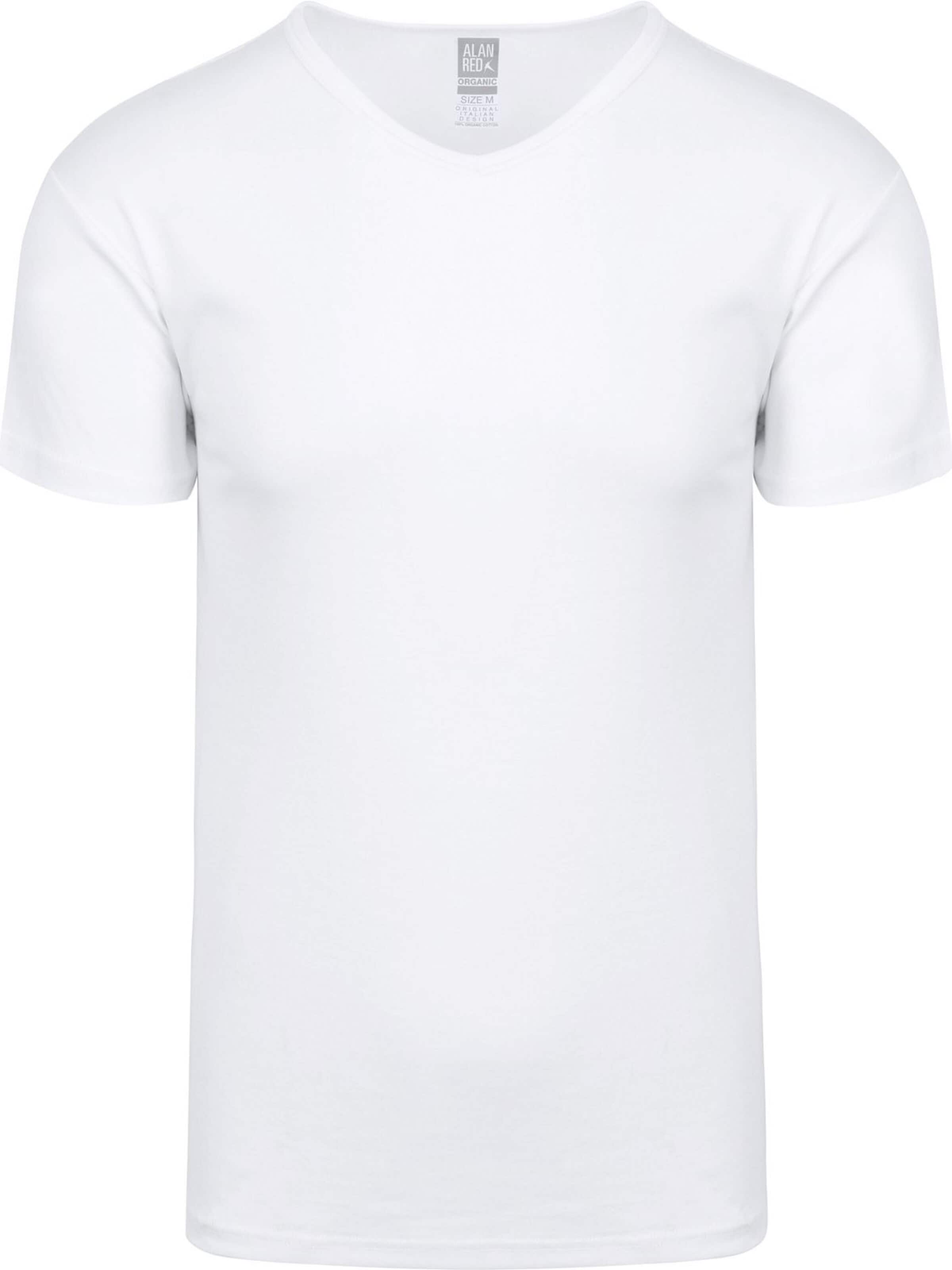 alan red Shirt 'Organic' in White