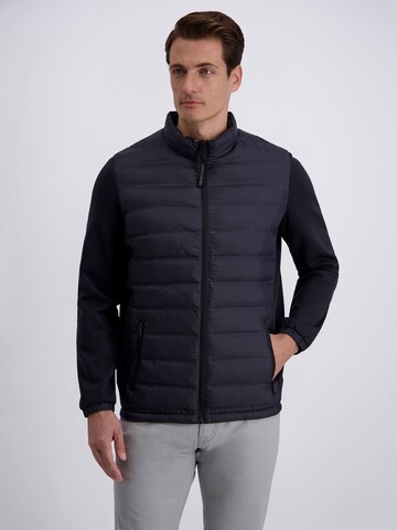 PIERRE CARDIN Tussenjas in Blauw: voorkant