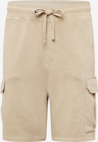 STRELLSON Regular Broek 'Raik' in Beige: voorkant