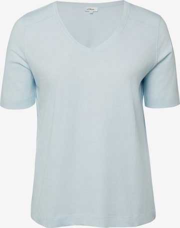 T-shirt s.Oliver en bleu : devant