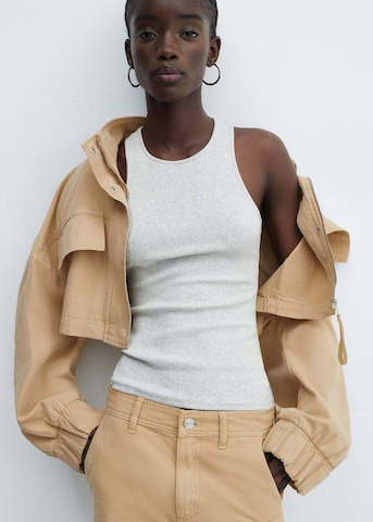 MANGO Between-Season Jacket 'Danna' in Beige