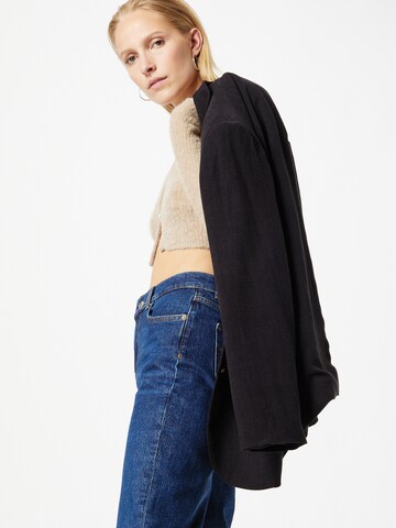 Coupe slim Jean 'Amy' SELECTED FEMME en bleu